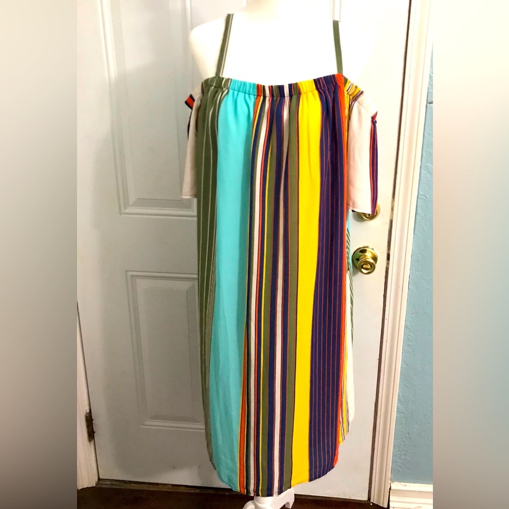 Luxology Stripes Dress